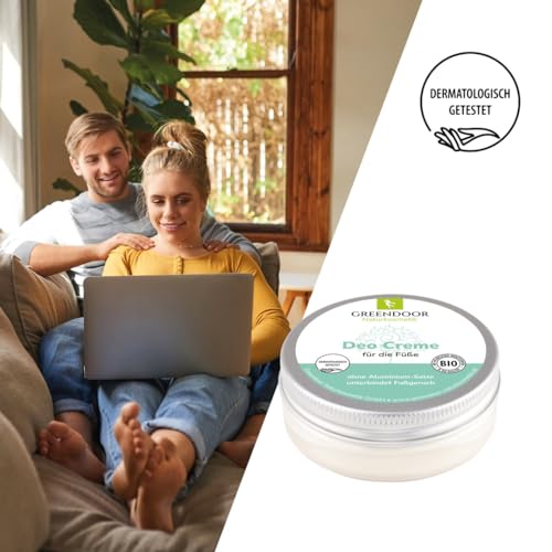 Fußdeo Greendoor 50ml zur Bekämpfung von Fußgeruch