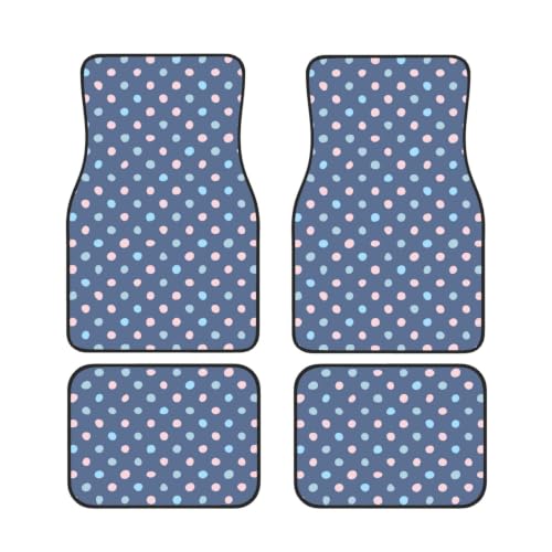 Alfombrillas para coche color azul marino ideales para proteger el suelo en viajes familiares