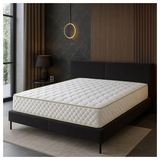 Calme Nuit Matelas 140x190 Densité 35 Kg/m3 - Hauteur 21 Cm - Soutien Souple - Orthopédique