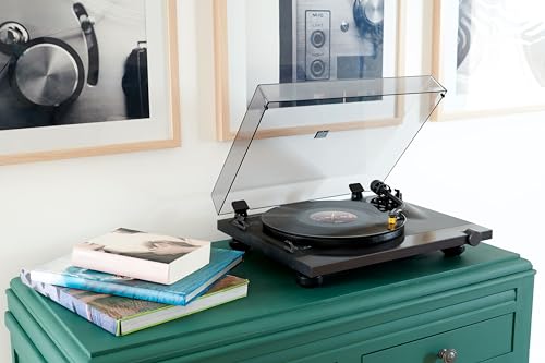 Tourne Disque – Pré-amplifié – Sortie RCA – 2 Vitesses (33/45 Tours) – Finition Aluminium – Tête de Lecture Universelle Audio-Technica AT91 - Les Beatles, Paul McCartney, John Lennon, RIngo Starr, George Harrison Tourne Disque - Pré-amplifié - Sortie RCA - 2 Vitesses (33/45 Tours) - Finition Aluminium - Tête de Lecture Universelle Audio-Technica AT91 – Image 5