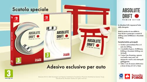 Absolute Drift Nintendo Switch Premium Edition comprar cartucho de carreras y motor 2