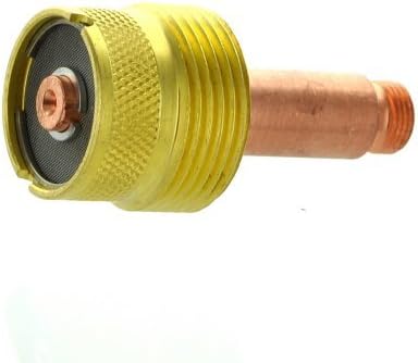 Large Diameter TIG Gas Lens Collet Body #17, 18, 26 Torch 2PK 45V64-3/32"