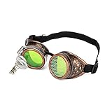 Un accesorio necesario para el armario de Steampunk: se puede utilizar para fiestas de maquillaje, vestidos de bricolaje, tomar fotos, se puede utilizar con cualquier ropa y sombreros de vapor punk.