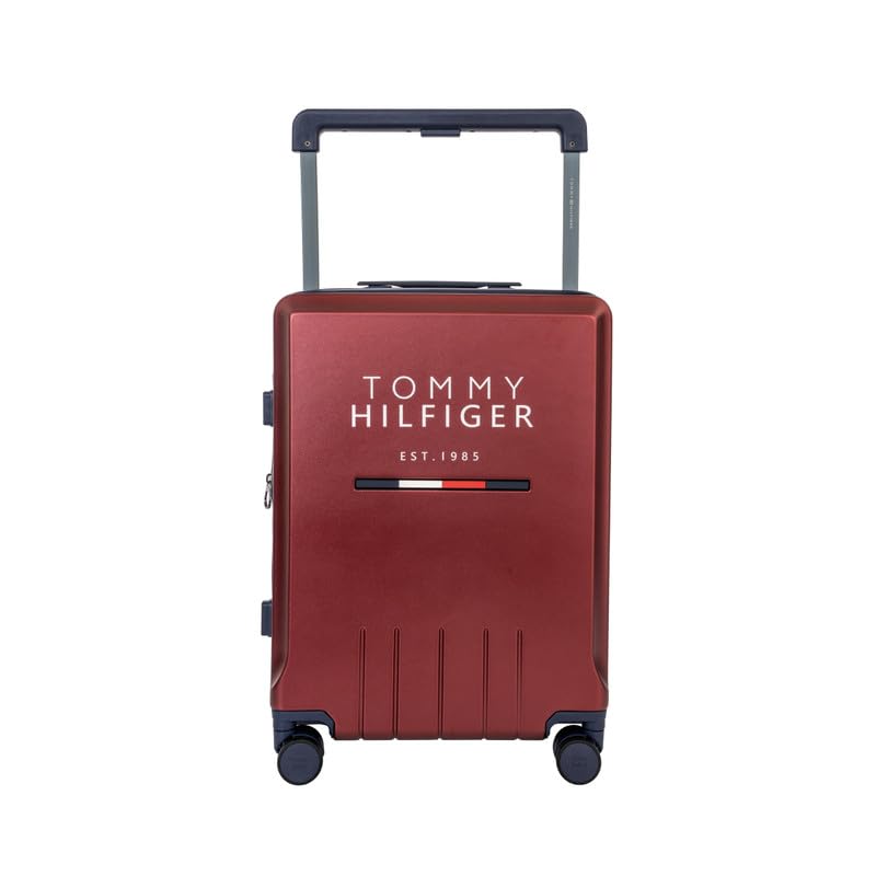 Hard Luggage Broadway - Wine | Carry-On Bag with TSA Lock | 360° Spinner 8-Wheels Suitcase | Telescopic Handle | Abs + Pc Shell | 55.5Cm | 58L Capacity | 3 Year Warranty-image-49