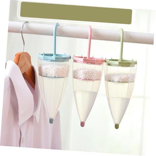 Caja deshumidificadora en forma de paraguas rosa marca Cabilock 2