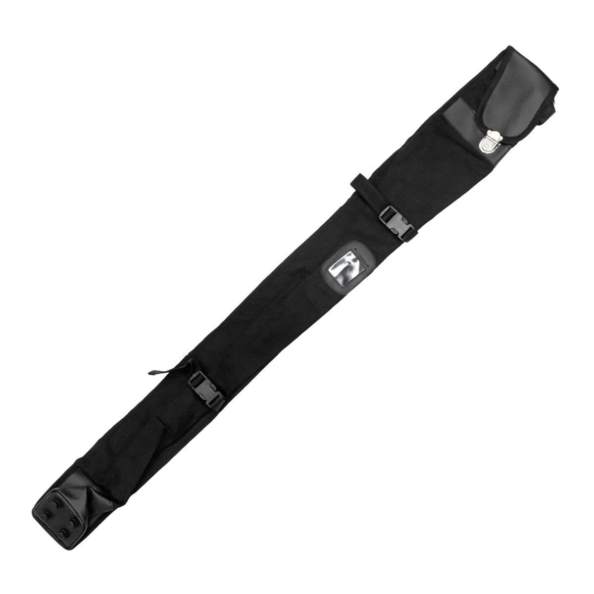 Hanbo Tasche mit Schultergurt und Metallverschluss, Schwarz, Tragetasche für Kampfsport