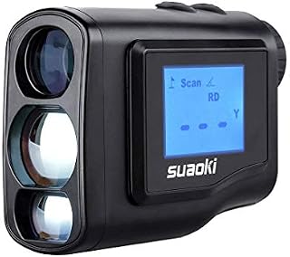 SUAOKI Digital Laser Rangefinder Scope (Range : 4.4 Yard- 656 yard/600M) with Golf