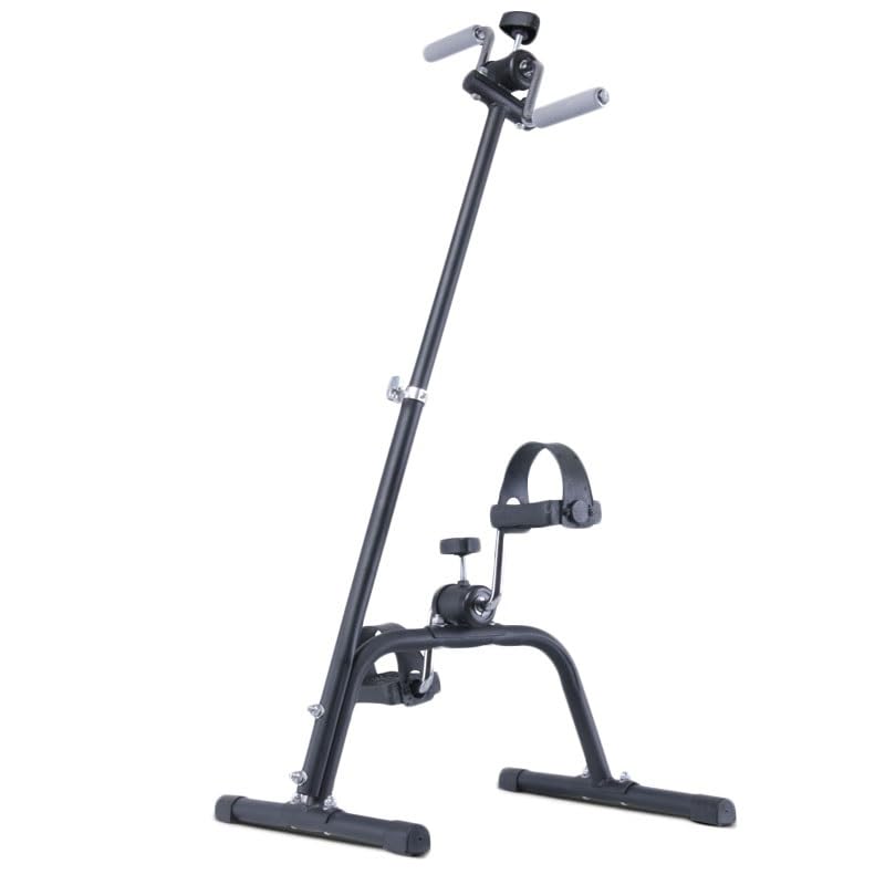 Mini bicicleta de ejercicio portátil para brazos o piernas miniatura 1