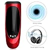 Masturbâteur Va et Vient Automatique Rechargeable Homme,Sextoyse Vaginette Ultra Réaliste Succion,Masturbeuse Homme Electrique Silicone #1