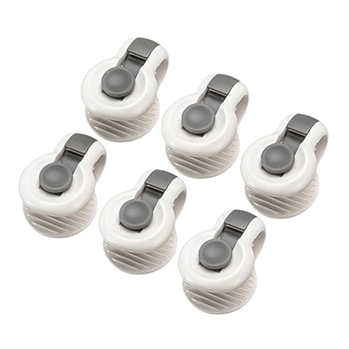 MERRYHAPY 6 Pcs Mattress Duvet Snap Clips Bed Corner Suspender Duvet Cover Pins Adjustable Stand Anti-Slip Duvet Fixer Anti-Slip Clips Quilt Clip Sheet Holder Caught Magnetic Turquoise