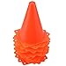 Faswin 40 Pack 7 Inch Traffic Cone, Plastic Soccer Training Cones for Outdoor Activity & Festive Events, Orange