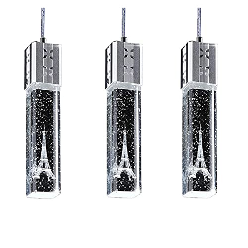 Lustre suspendu blanc 6 têtes résout le manque de lumière sur grande table - 6