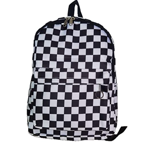 Schoolbag femme à damier UKKO pour transporter de gros volumes sans effort