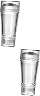 FOMIYES Kit De Esmalte De Unha Profissional De Manicure 2 Peças Carimbo De Silicone Para Unhas Carimbo De Gelatina Ferramentas De Manicure DIY Carimbo De Gelatina Para Impressora De