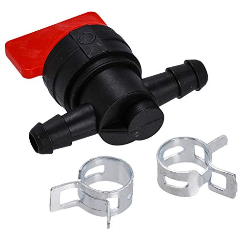 Hifrom 2 Feet Fuel Line With 51-Micron 25 050 22-S Fuel Filter 494768 698183 Fuel Shut Off Valve Compatible With Kohler Engines Lawn Mower Parts #TOP1