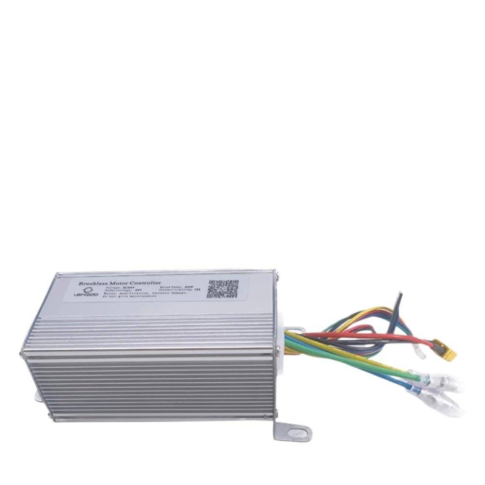Regulador Patinete Electrico Controlador for Bicicleta eléctrica, Controlador sin escobillas de 36V y 350W, Accesorio for Bicicleta eléctrica, 12x4,7x3,7 cm, 1 Uds. Controlador del Motor