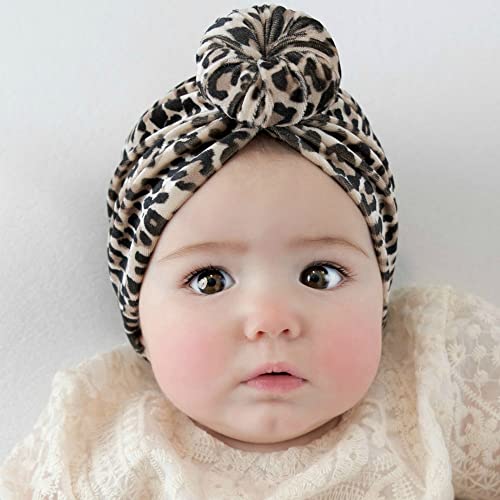 Qiansail Baby Toddler Girls Kids Velvet Hat Bun Knot Hairband Headband Turban Head Wrap Cap Hair Accessories (Red) #TOP3