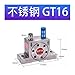 Pneumatic Vibrator Turbine Vibrator Industrial Flow-Assisted Lower silo air Ball Vibration GT4/6/10/16/30(Stainless Steel GT 16)