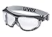 Uvex 9307375 Sicherheit Gläser, Carbon Vision, SV Extreme transparent, grigio nero