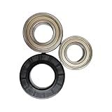 XFHDHR Compatible for Samsung Drum Washing Machine D35 Bearing 6205RZ 6206RZ Water Seal D25 6203RZ 6204RZ D30 6204 6205 Washer Parts(Color:D45.5 6206RZ 6207RZ)