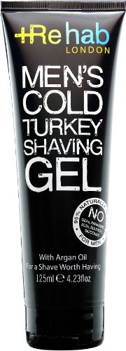 Rehab Men's Cold Turkey Shaving Gel 125ml