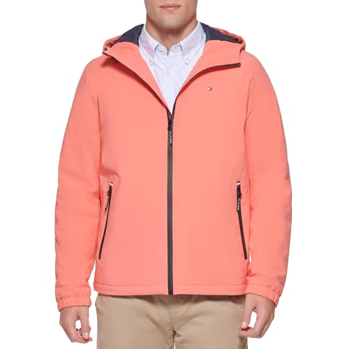 Image of Tommy Hilfiger Men's Quilted Hooded Puffer Jacket