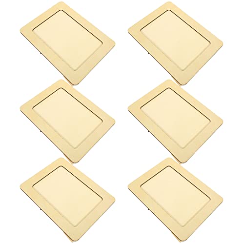 6pcs Photo Frame Handmade Toy Handmade Picture Frame Educational Supply Kids Educational Plaything Interesting Diy Kit Photo Holder Making Supplies