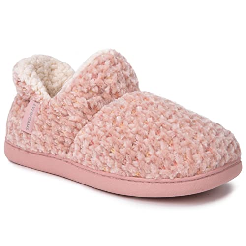 EverFoam Bottines en tissu chenille pour femme, rose, 42/44 EU Cover