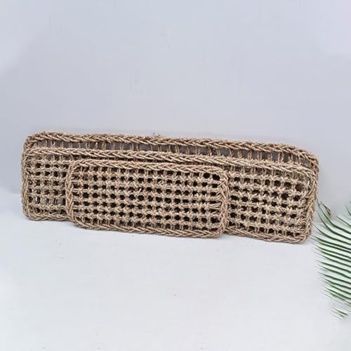Esterilla de reptiles SOLUSTRE para evitar ingesta de sustrato alfombra lavable de mimbre 5