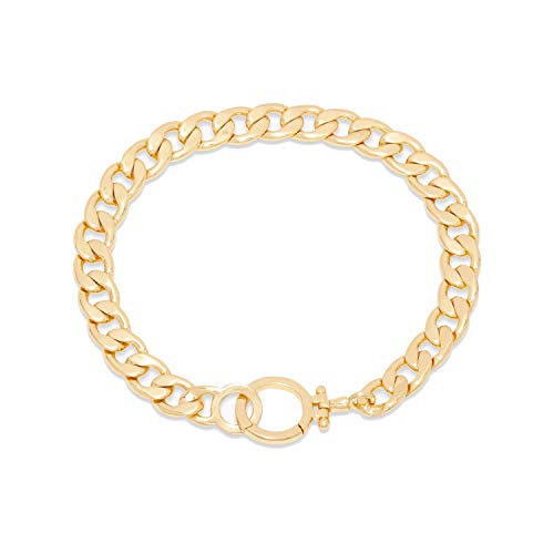 Gorjana Women's Wilder Chunky Curb Chain Bracelet, 18K Gold Plated, Parker Clasp #TOP10