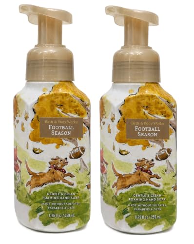 Bath & Body Works Gentle & Clean Foaming Hand Soap - FOOTBALL SEASON - 2 Pack image 2