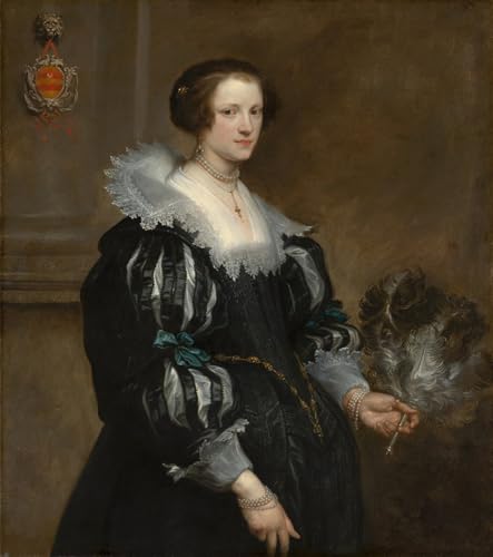 Impression Peinture Huile Van Dyck Anna Wake Toile 60x90cm