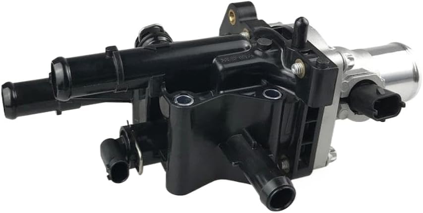Coolant Thermostat Housing Replacement Compatible With Aveo Aveo5 2009-2011 G3 1.6L 1598CC L4 96984102 Water Outlet