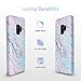 Velvet Caviar Compatible with Samsung Galaxy S9 Case Marble for Women & Girls - Cute Protective Phone Cases (Holographic Pink Blue)