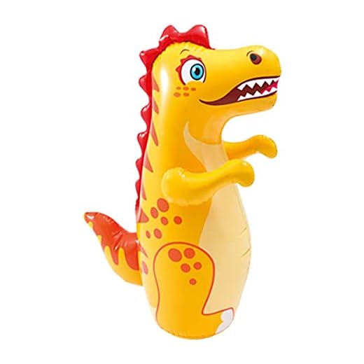 Intex 44669NP - Animali Gonfiabili Sempreinpiedi Assortiti, 1 pezzo, Vinile, Multicolore, 98 cm
