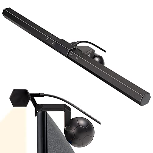 CIVHOM Computer Monitor Light Bar - LED Desktop/Home/Office Lamp - Rotatable Gravity Ball - Fits...