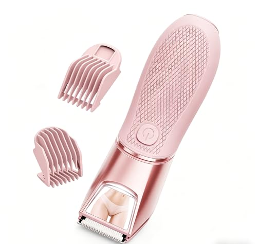 Rechargeable Bikini Trimmer with Mirror & LED