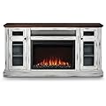 Napoleon Charlotte Electric Fireplace TV Stand with 30-Inch Cineview Firebox (NEFP30-3820AW)