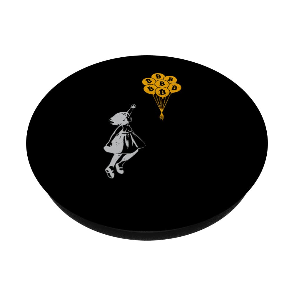 Amazon.com: Bitcoin Balloon Float Away BTC Cryptocurrency Crypto Vintage  PopSockets Swappable PopGrip : Cell Phones & Accessories
