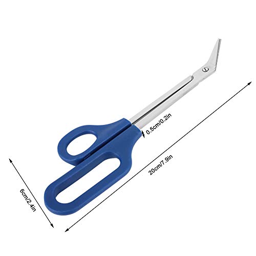 Stainless Steel Bent Handle Curved Embroidery Scissors Sewing, Long Handle Small Scissors Professional Handcraft Scissors - Image 4
