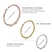 Xanowan Stainless Steel Hoop Nose Ring Cartilage Ring Set 6 Color Set for Men and Women