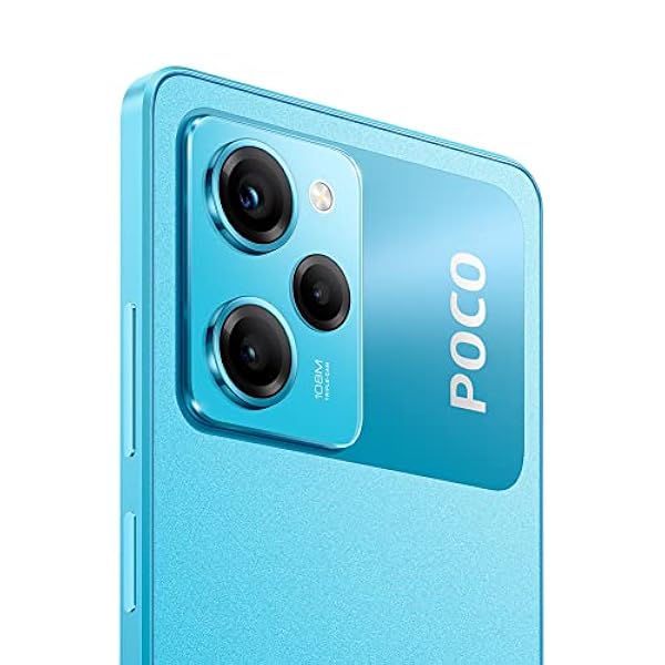 POCO X5 Pro 5G - Smartphone de 6 128GB, Pantalla de 6.67” 120Hz FHD POLED, Snapdragon 778G, Camara pro-grade 108MP, 5000mAh, NFC, Azul (Versión ES 3 años de garantía)