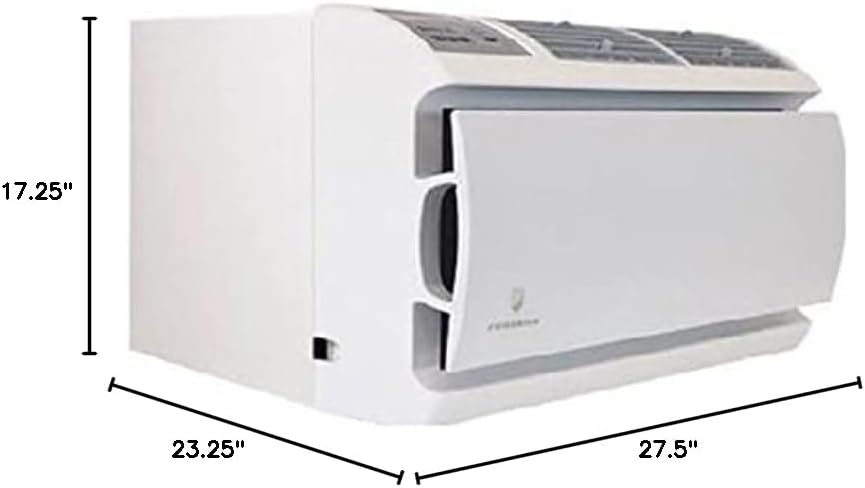Friedrich WallMaster Wall AC w/Elec. Heat, 12000 BTU Cool, 11000 BTU Heat, 230V, WET12A33A