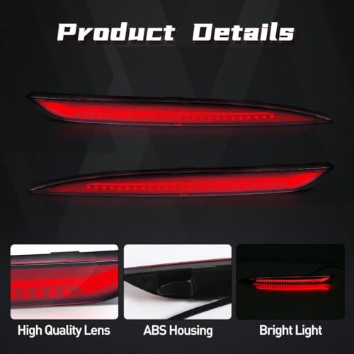 Feu stop antibrouillard dynamique LED multi-fonctions pour Model Y - 4