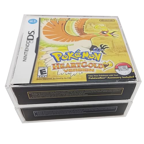 Recopilación y reviews de Game gear juegos favoritos de las personas. 24 HYPE GAMER GEAR - Carcasa de acrílico compatible con Pokemon HeartGold SoulSilver para la versión NTSC