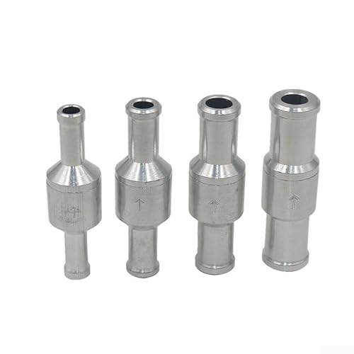 Car Check Valve, Aluminum Alloy, Non Return For Fuel, 6/8/10/12mm(10mm)