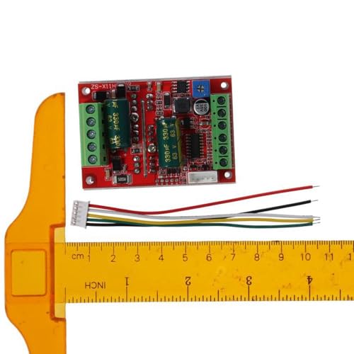 SSHHUI Motor CC sem escova de 400 W, placa de driver trifásica, controlador de motor Hall e módulo d