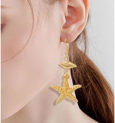 Amazon | シェルイヤリング ゴールド 貝殻 スタッドイヤリング 女性用