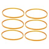 UTHCLO 6Pcs Replacement Belts for Cotton Candy Machines Reliable Indoor Candy Making Accessory Sturdy Parts for Prolonged Usage for Commercial Settings