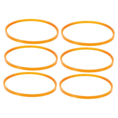 UTHCLO 6Pcs Replacement Belts for Cotton Candy Machines Reliable Indoor Candy Making Accessory Sturdy Parts for Prolonged Usage for Commercial Settings
